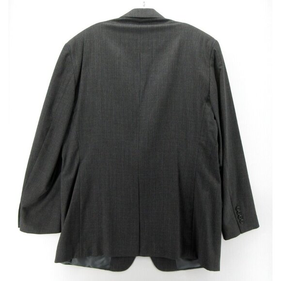 Samuelsohn Sport Coat 46 Long Blazer Houndstooth Wool Super 100 VINTAGE - Picture 8 of 14